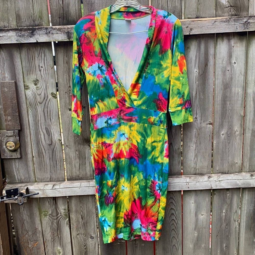 Tropical dress sz. S